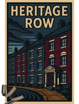 Bügelbild Heritage Row